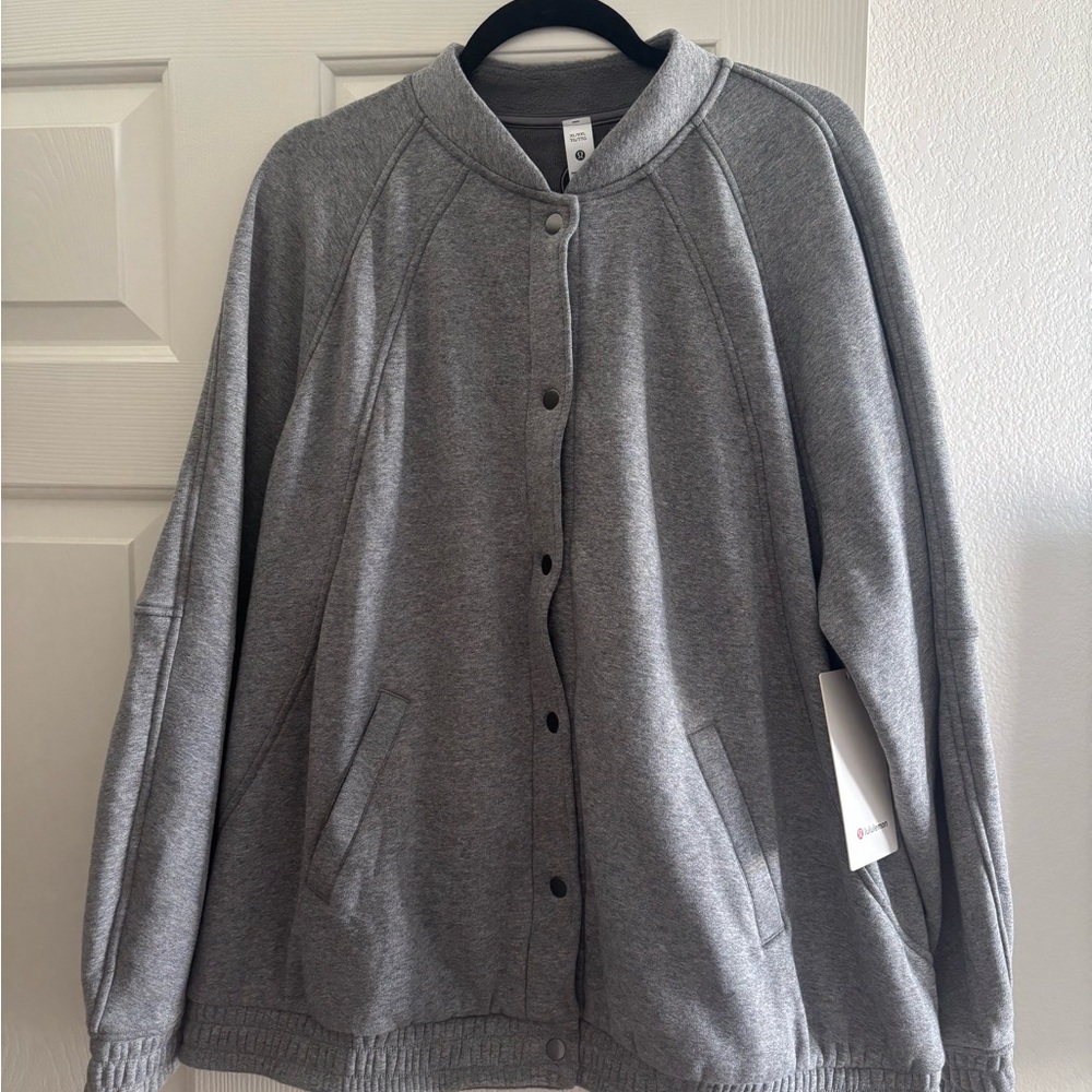 Lululemon Scuba Oversized Varsity Jacket XL/XXL